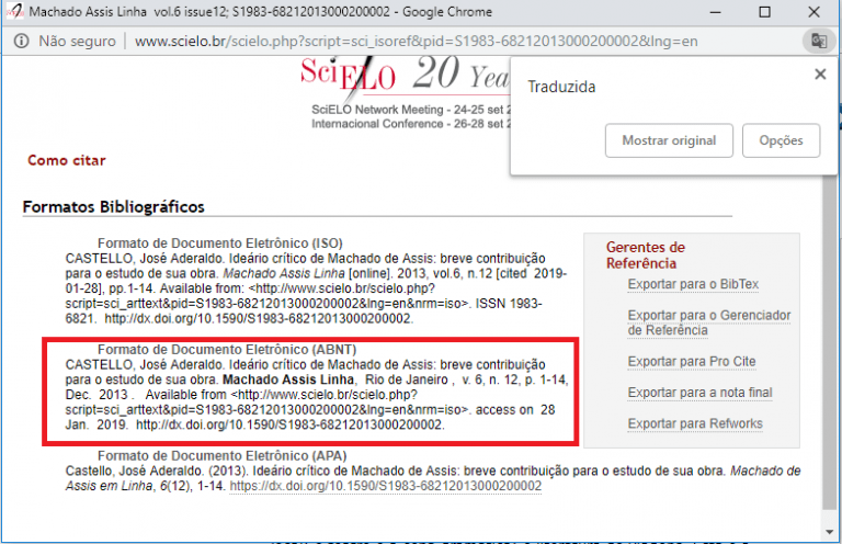 Como formatar as referências bibliográficas conforme a ABNT? 2