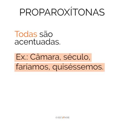 proparoxítonas
